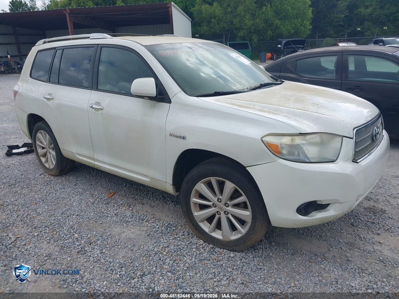 2008 TOYOTA HIGHLANDER HYBRID – Lot 45152446 auction photo