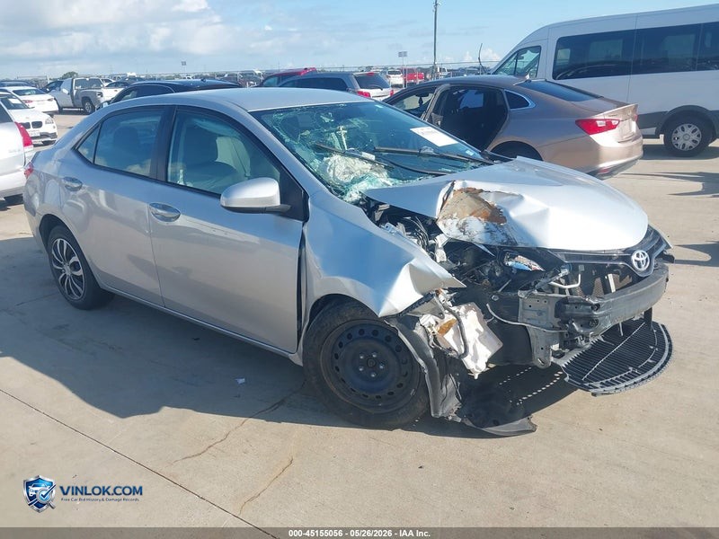 2016 TOYOTA COROLLA – Lot 45155056 auction photo