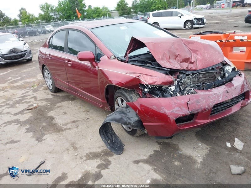2010 HONDA CIVIC – Lot 45157939 auction photo