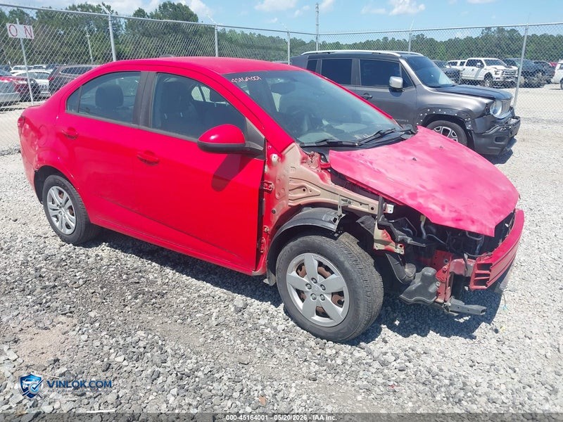 2015 CHEVROLET SONIC – Lot 45164001 auction photo