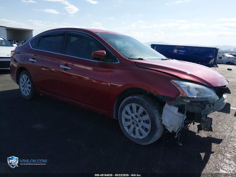 2014 NISSAN SENTRA – Lot 45164028 auction photo
