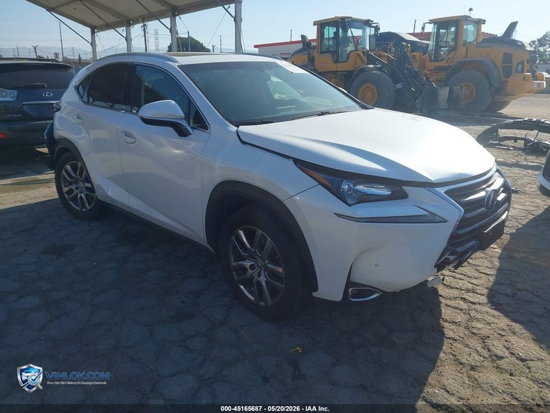 2016 LEXUS NX 200T – Lot 45663351 auction photo