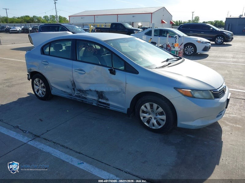 2012 HONDA CIVIC – Lot 45170305 auction photo