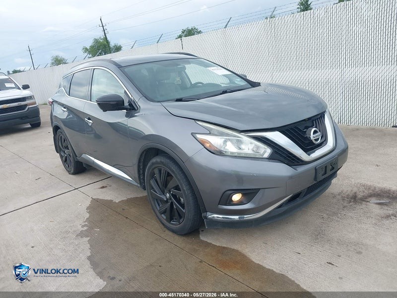 2017 NISSAN MURANO – Lot 45170340 auction photo