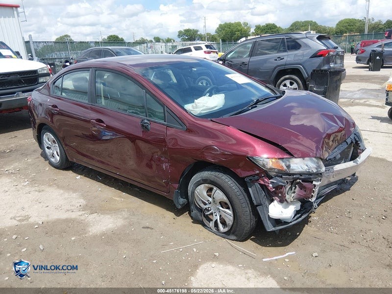 2015 HONDA CIVIC – Lot 45176198 auction photo