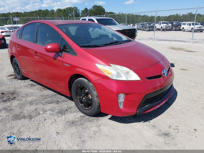 2012 TOYOTA PRIUS – Lot 45176366 auction photo