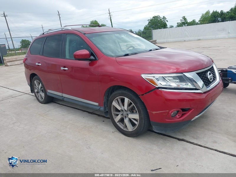 2014 NISSAN PATHFINDER – Lot 45178819 auction photo