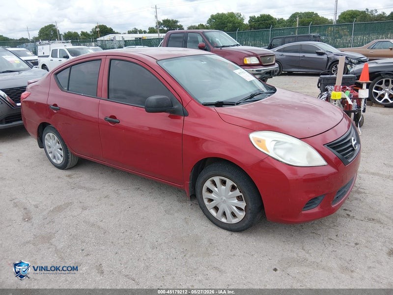 2014 NISSAN VERSA – Lot 45179212 auction photo