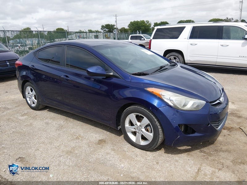 2013 HYUNDAI ELANTRA – Lot 45182646 auction photo