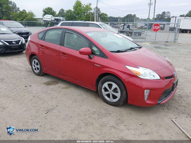2014 TOYOTA PRIUS – Lot 45184076 auction photo