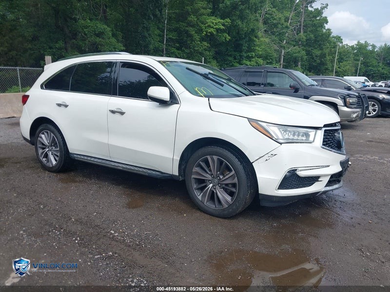 2018 ACURA MDX – Lot 45193882 auction photo