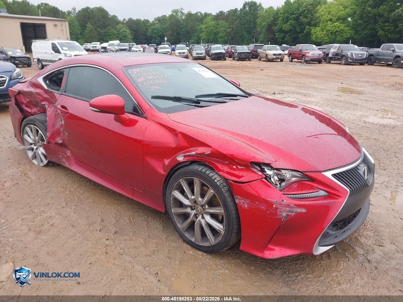 2016 LEXUS RC 200T – Lot 45198253 auction photo