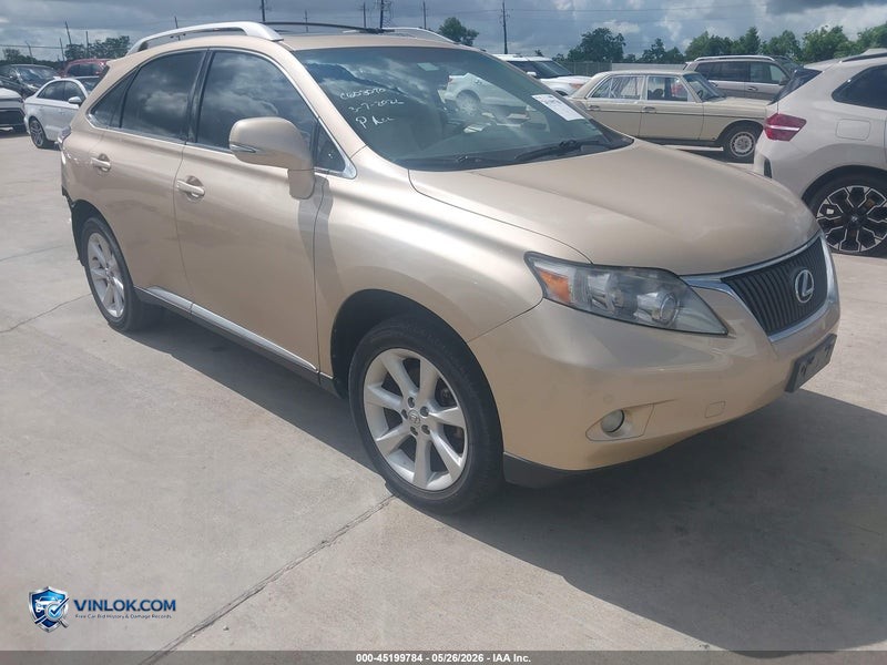 2010 LEXUS RX 350 – Lot 45199784 auction photo