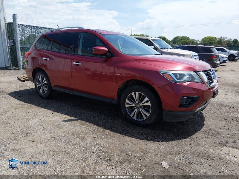 2017 NISSAN PATHFINDER – Lot 45212669 auction photo