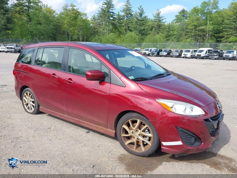 2012 MAZDA MAZDA5 – Lot 45214098 auction photo
