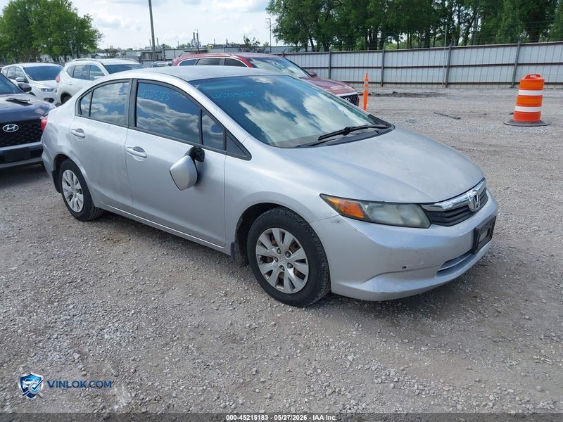 2012 HONDA CIVIC – Lot 45712938 auction photo