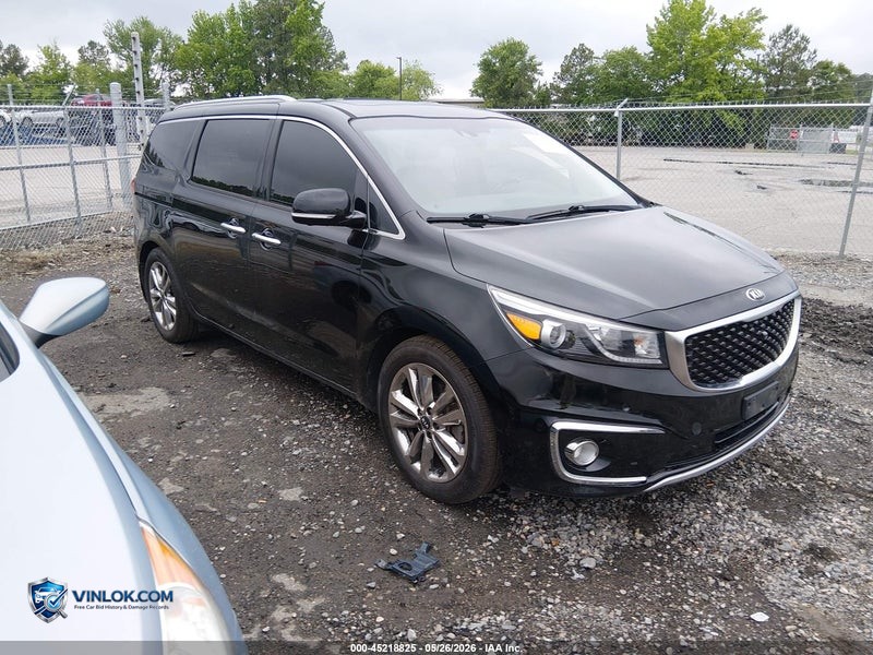 2015 KIA SEDONA – Lot 45218825 auction photo