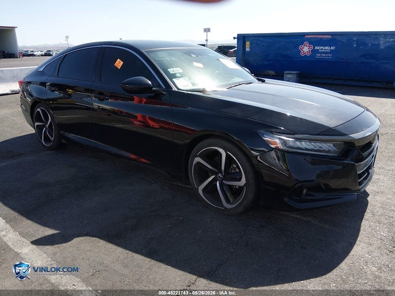 2021 HONDA ACCORD – Lot 45221743 auction photo