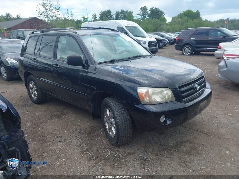 2004 TOYOTA HIGHLANDER – Lot 45227645 auction photo