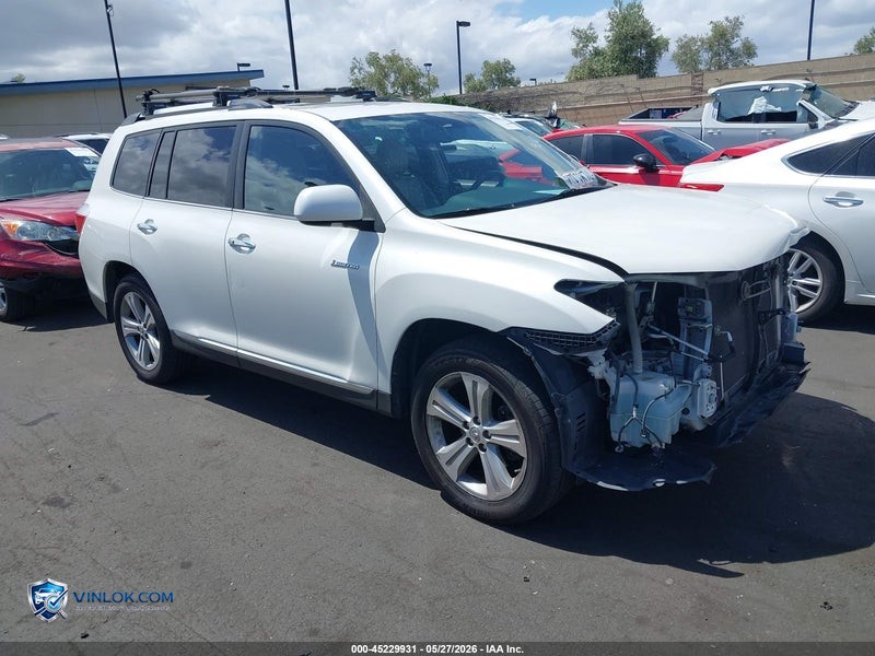 2013 TOYOTA HIGHLANDER – Lot 45229931 auction photo