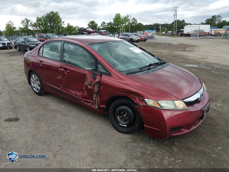 2010 HONDA CIVIC – Lot 45231871 auction photo