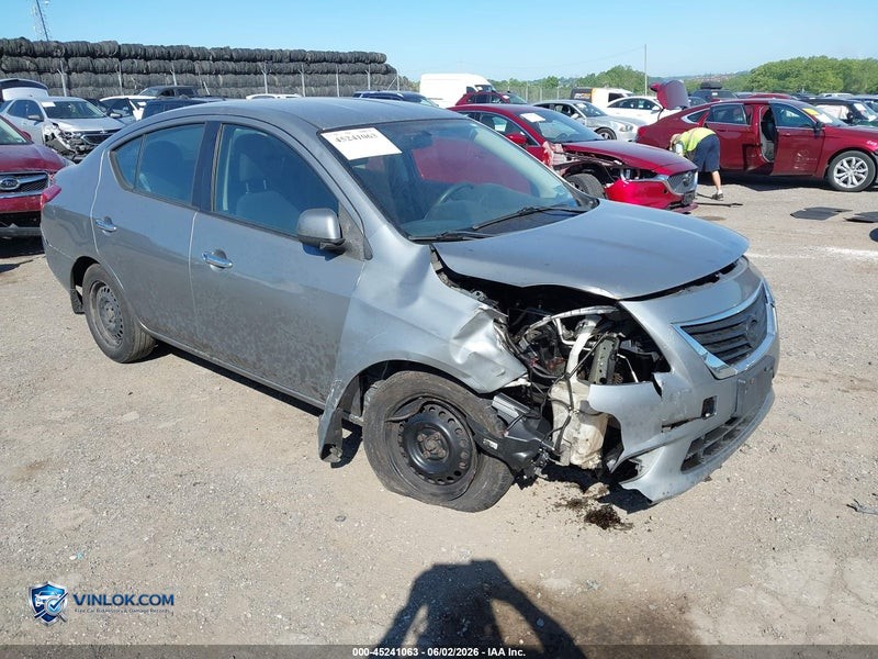 2012 NISSAN VERSA – Lot 45241063 auction photo