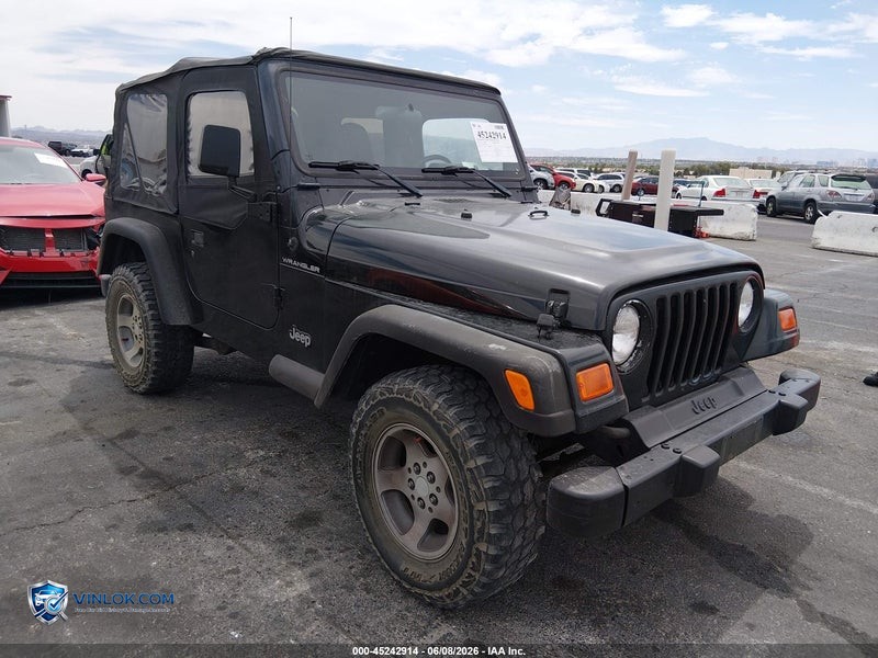 2001 JEEP WRANGLER – Lot 45242914 auction photo