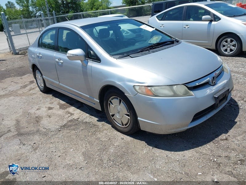 2008 HONDA CIVIC HYBRID – Lot 45246057 auction photo