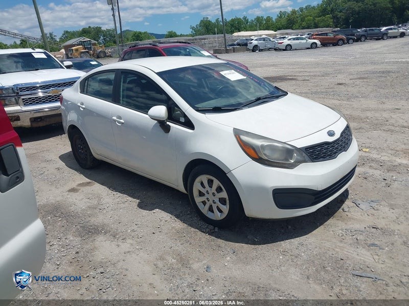 2012 KIA RIO – Lot 45250281 auction photo