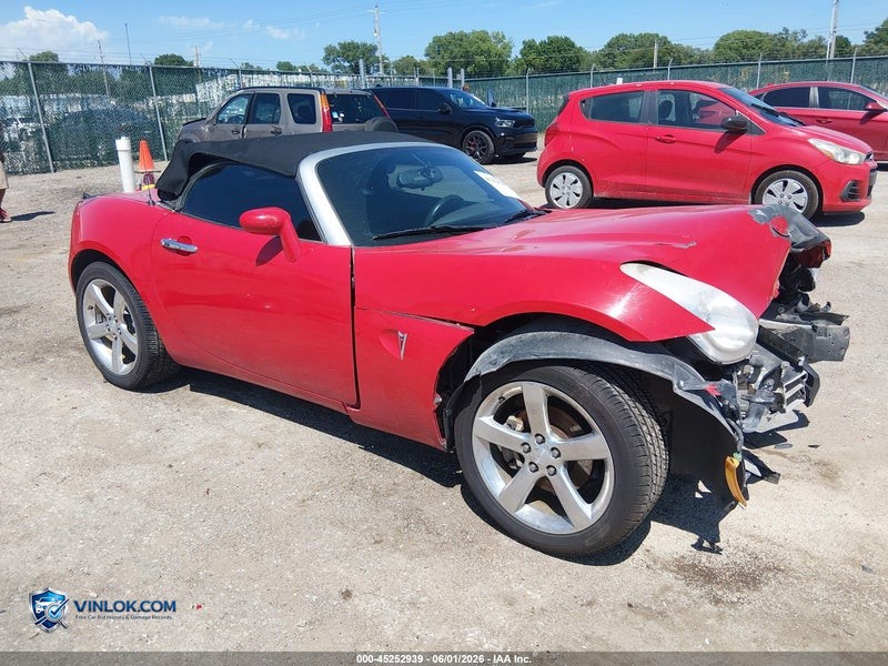 2007 PONTIAC SOLSTICE – Lot 45252939 auction photo