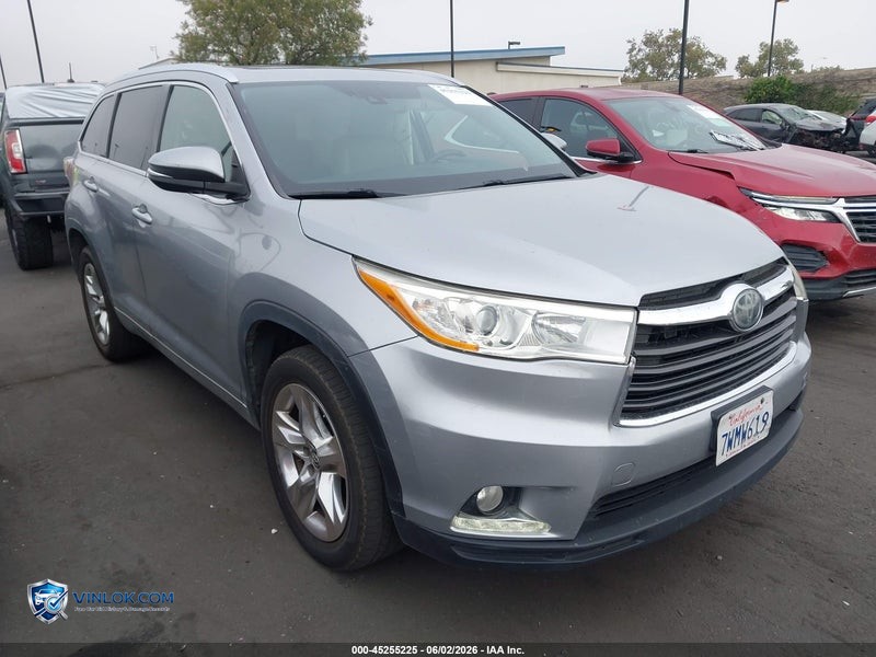 2016 TOYOTA HIGHLANDER – Lot 45255225 auction photo