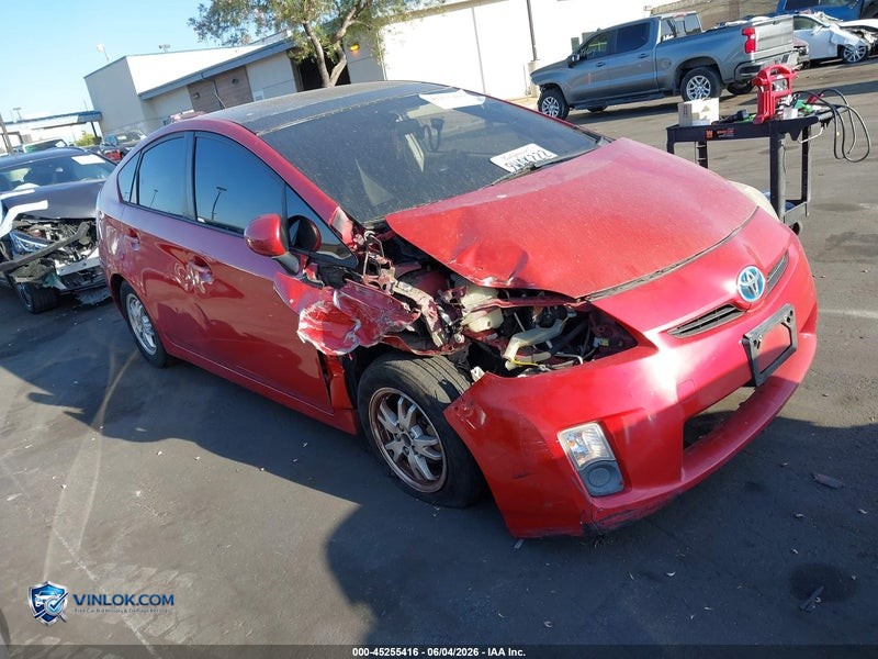 2010 TOYOTA PRIUS – Lot 45255416 auction photo