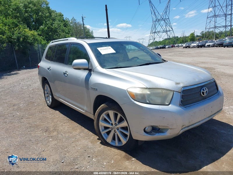 2008 TOYOTA HIGHLANDER HYBRID – Lot 45260178 auction photo