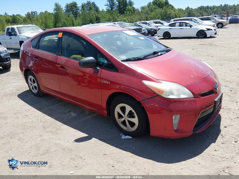 2013 TOYOTA PRIUS – Lot 45260327 auction photo