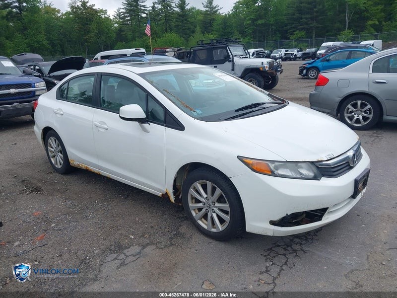 2012 HONDA CIVIC – Lot 45267478 auction photo