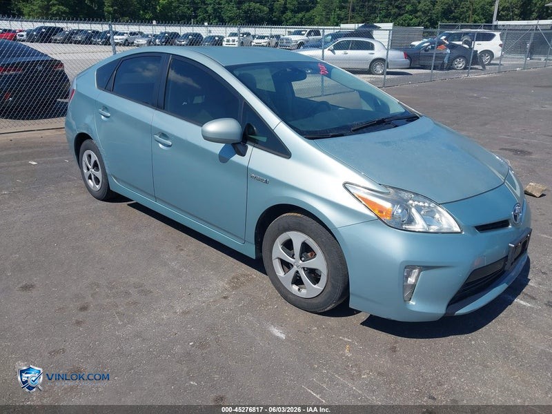 2013 TOYOTA PRIUS – Lot 45276817 auction photo