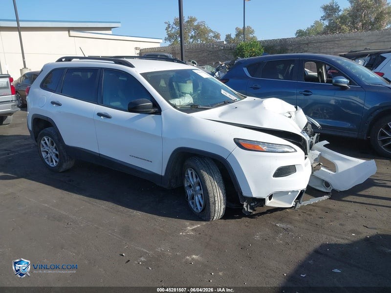 2016 JEEP CHEROKEE – Lot 45281507 auction photo