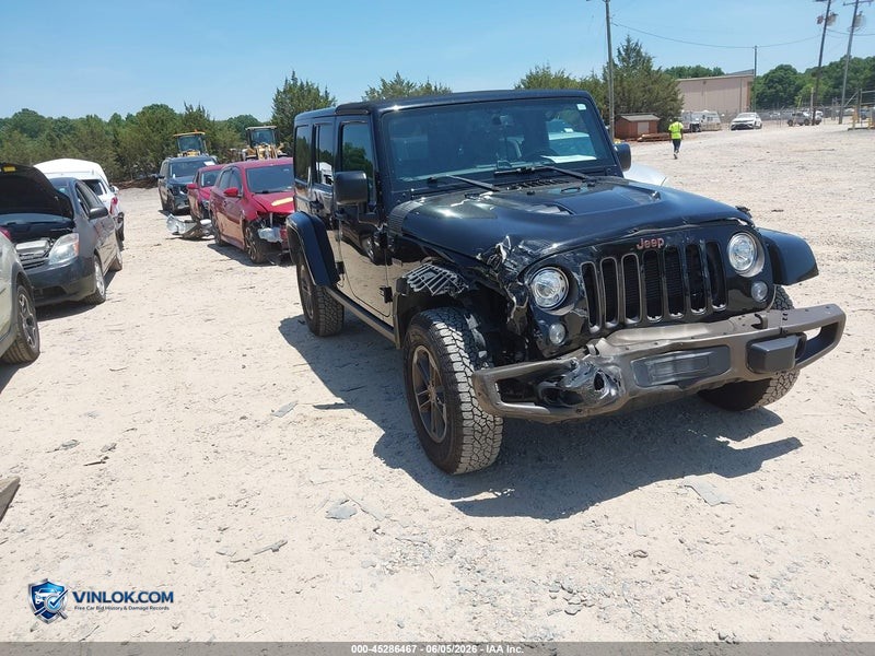 2017 JEEP WRANGLER UNLIMITED – Lot 45784303 auction photo