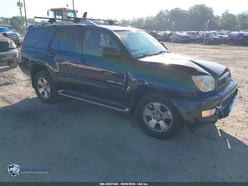 2003 TOYOTA 4RUNNER – Lot 45287480 auction photo