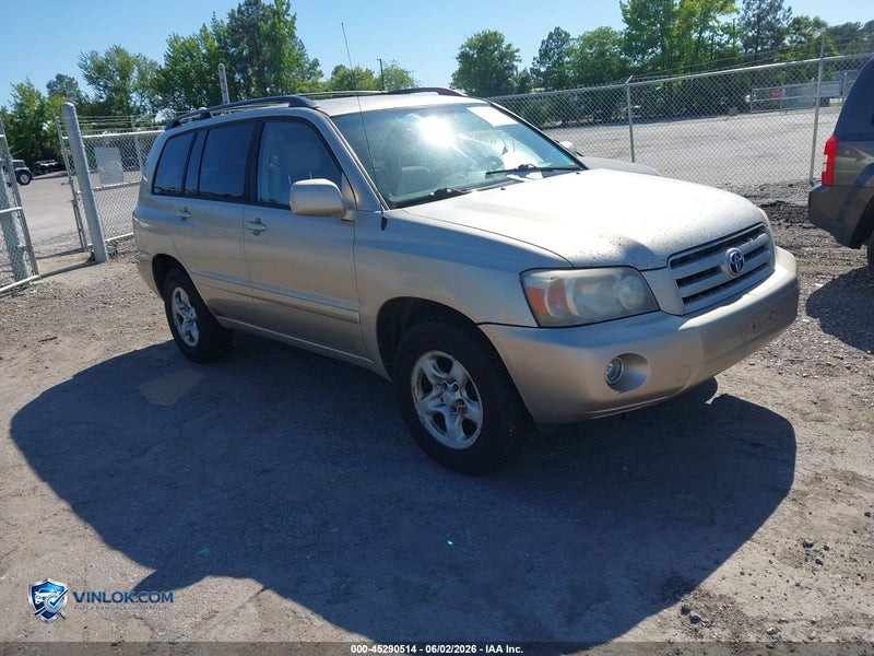2006 TOYOTA HIGHLANDER – Lot 45290514 auction photo