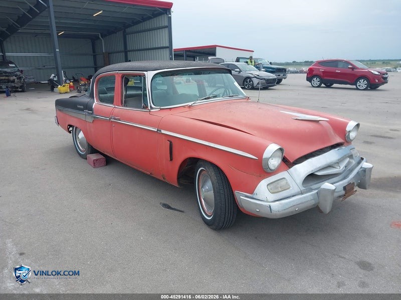 1955 STUDEBAKER COMMANDER – Lot 45291416 auction photo