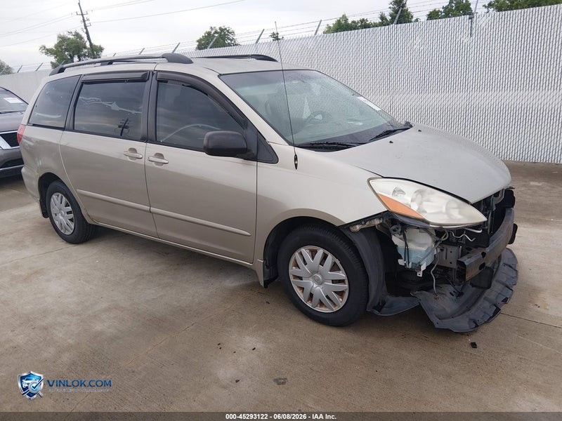 2008 TOYOTA SIENNA – Lot 45293122 auction photo