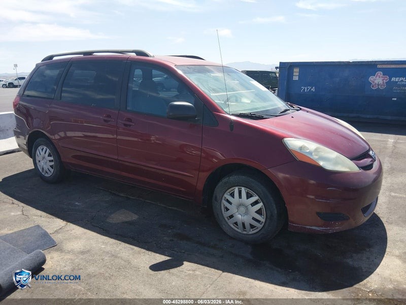 2006 TOYOTA SIENNA – Lot 45298800 auction photo