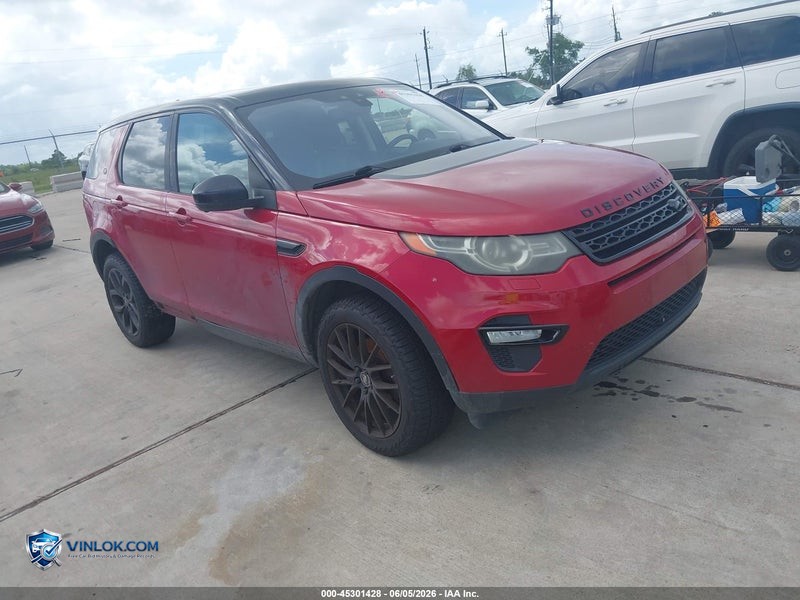 2016 LAND ROVER DISCOVERY SPORT – Lot 45301428 auction photo