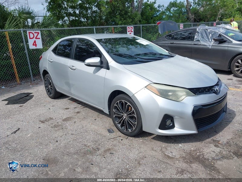 2015 TOYOTA COROLLA – Lot 45800426 auction photo