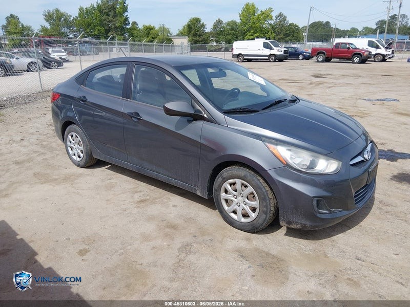2012 HYUNDAI ACCENT – Lot 45310603 auction photo