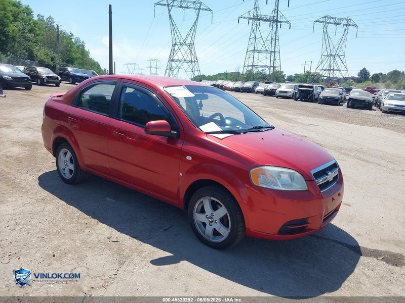 2007 CHEVROLET AVEO – Lot 45320292 auction photo