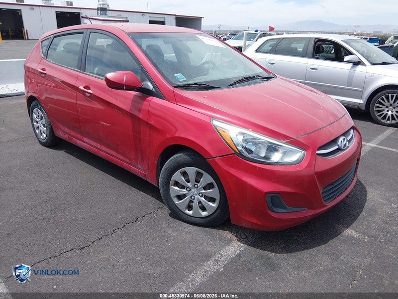 2016 HYUNDAI ACCENT – Lot 45330974 auction photo