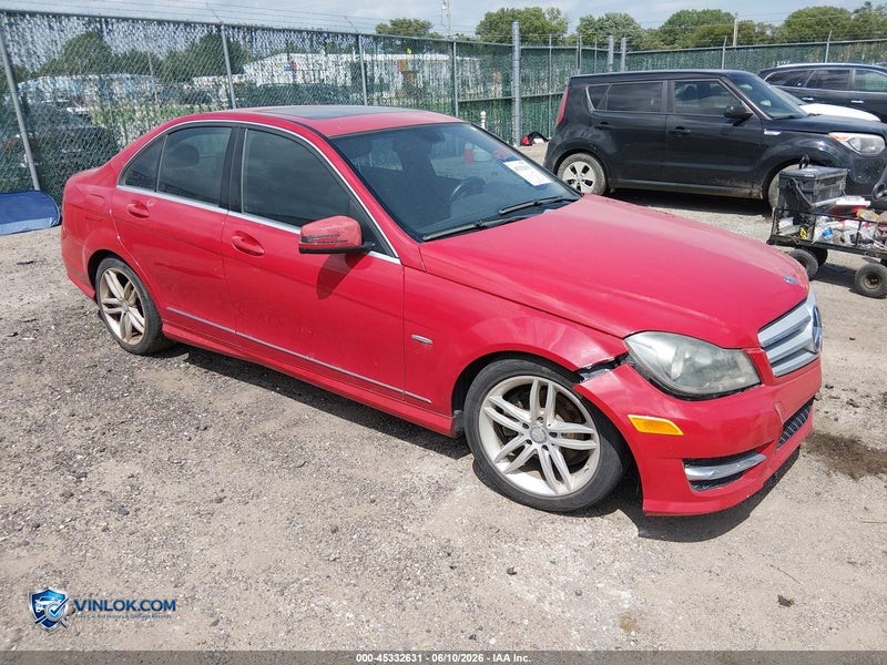2012 MERCEDES-BENZ C 250 – Lot 45332631 auction photo