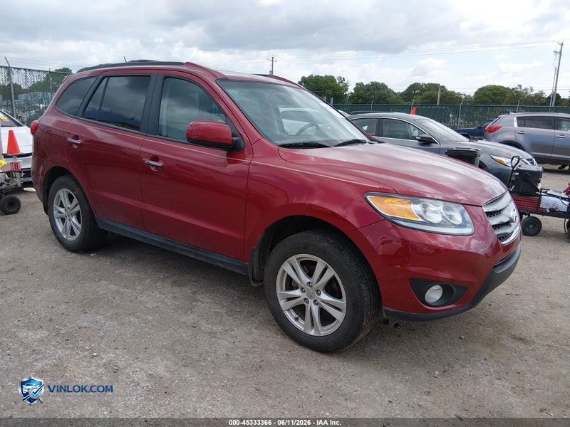 2012 HYUNDAI SANTA FE – Lot 45333366 auction photo